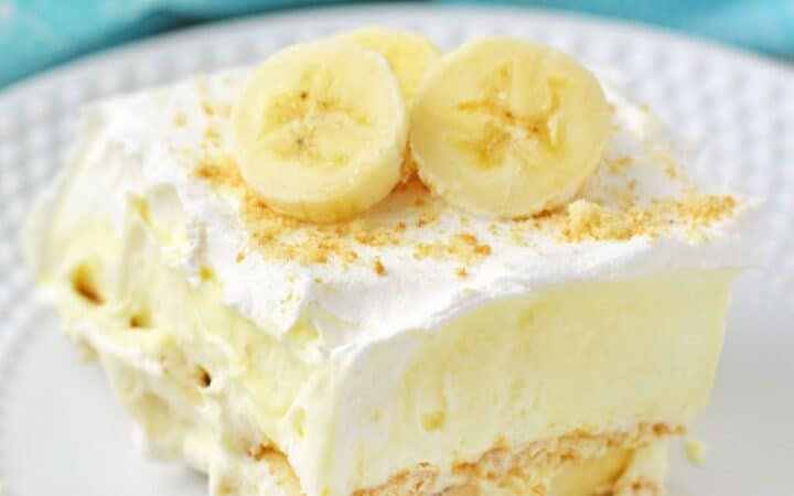 No Bake Banana Pudding Dessert