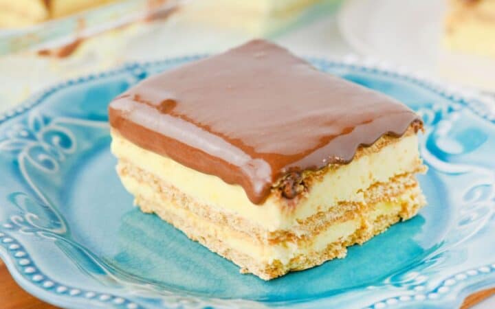 Chocolate Eclair Freezer Cake