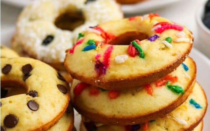 15 Minute Pancake Mix Donuts